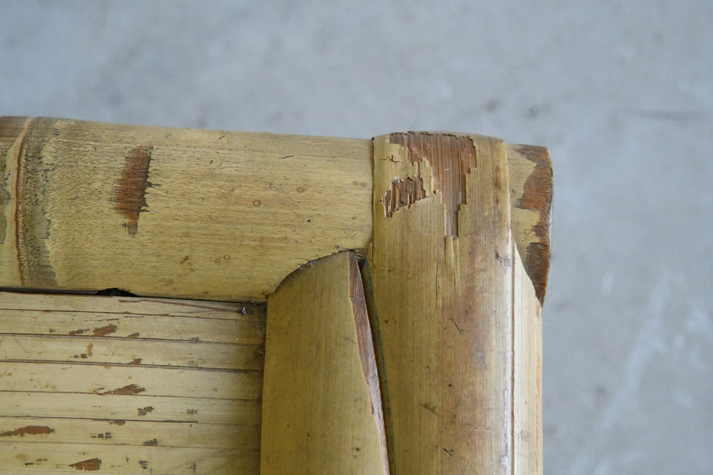 Vintage Bamboo Stool