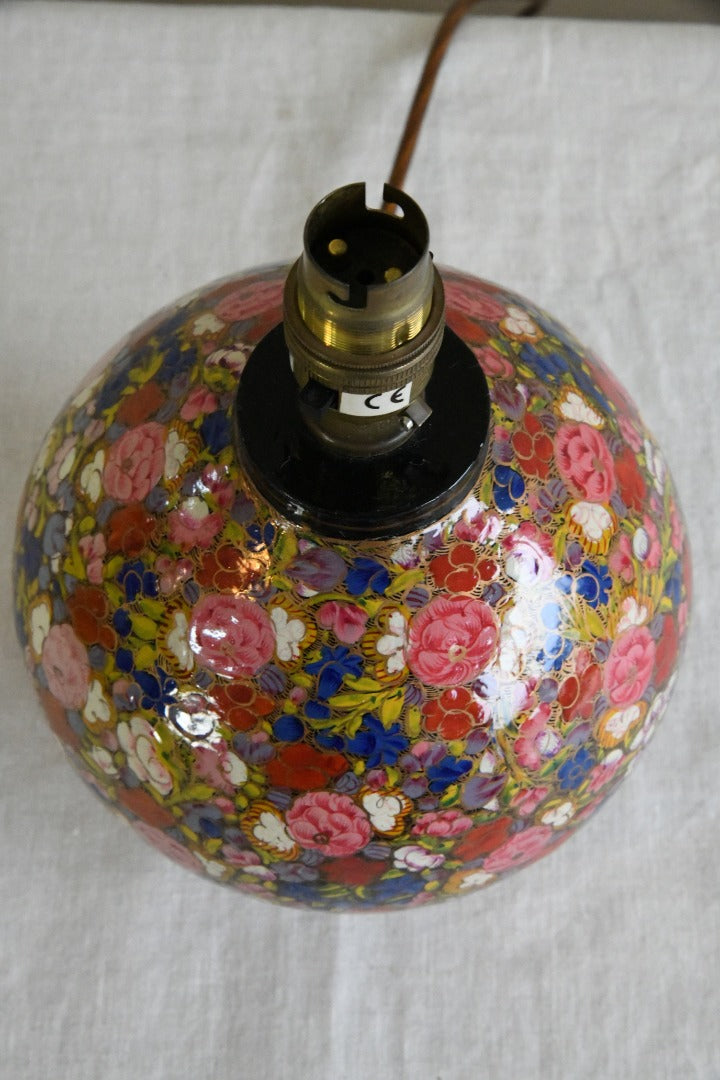 Vintage Kashmiri Table Lamp