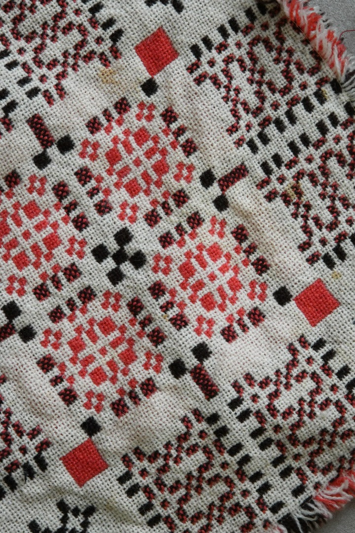 Pair Welsh Blanket Cushion Covers