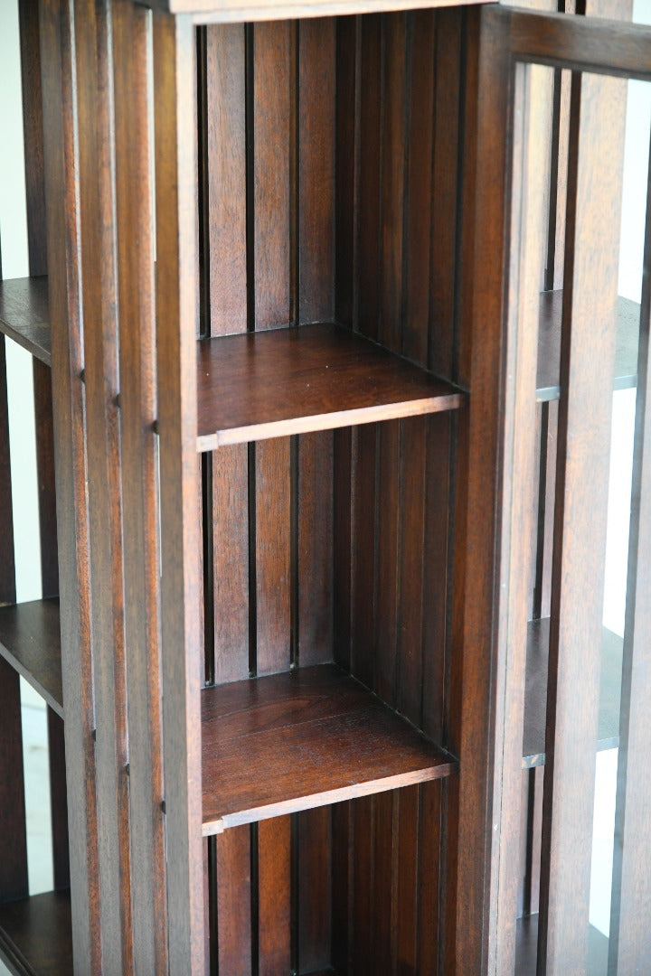 Mahogany Revolving Bookcase