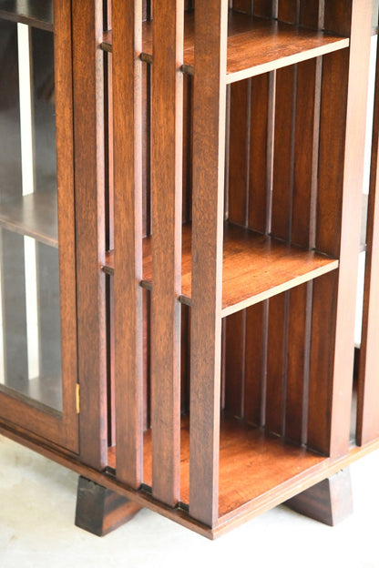 Mahogany Revolving Bookcase