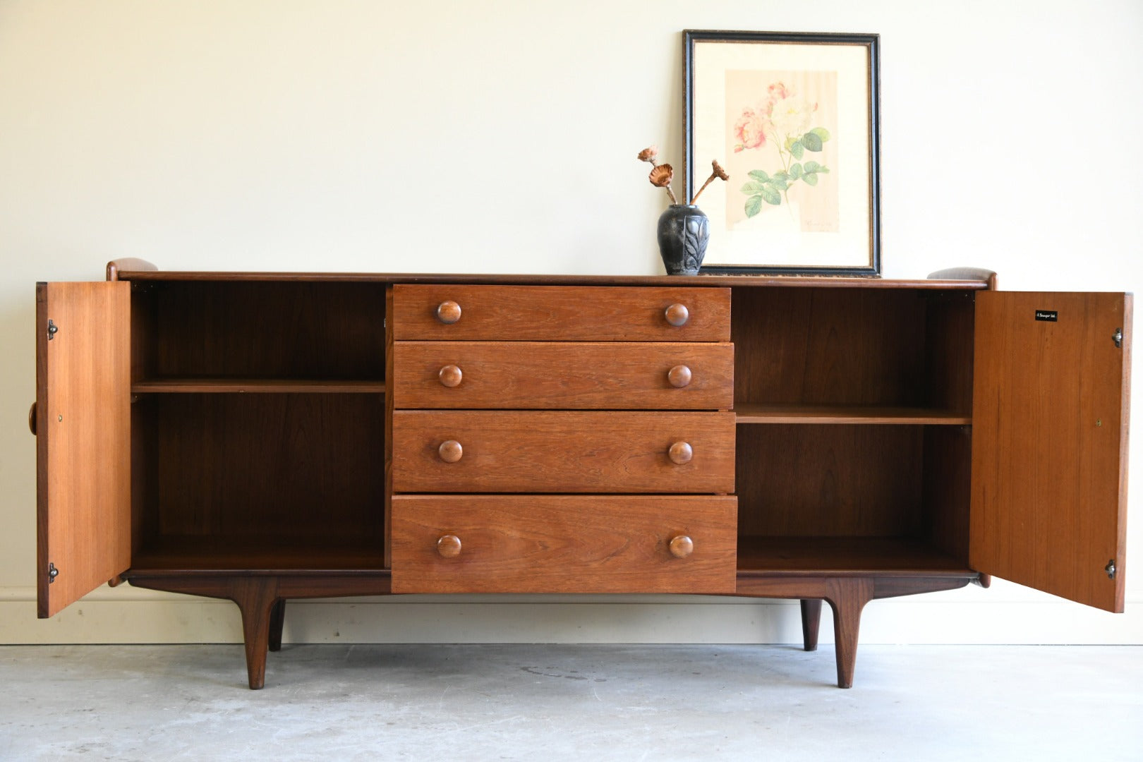 Retro Younger Teak Sideboard