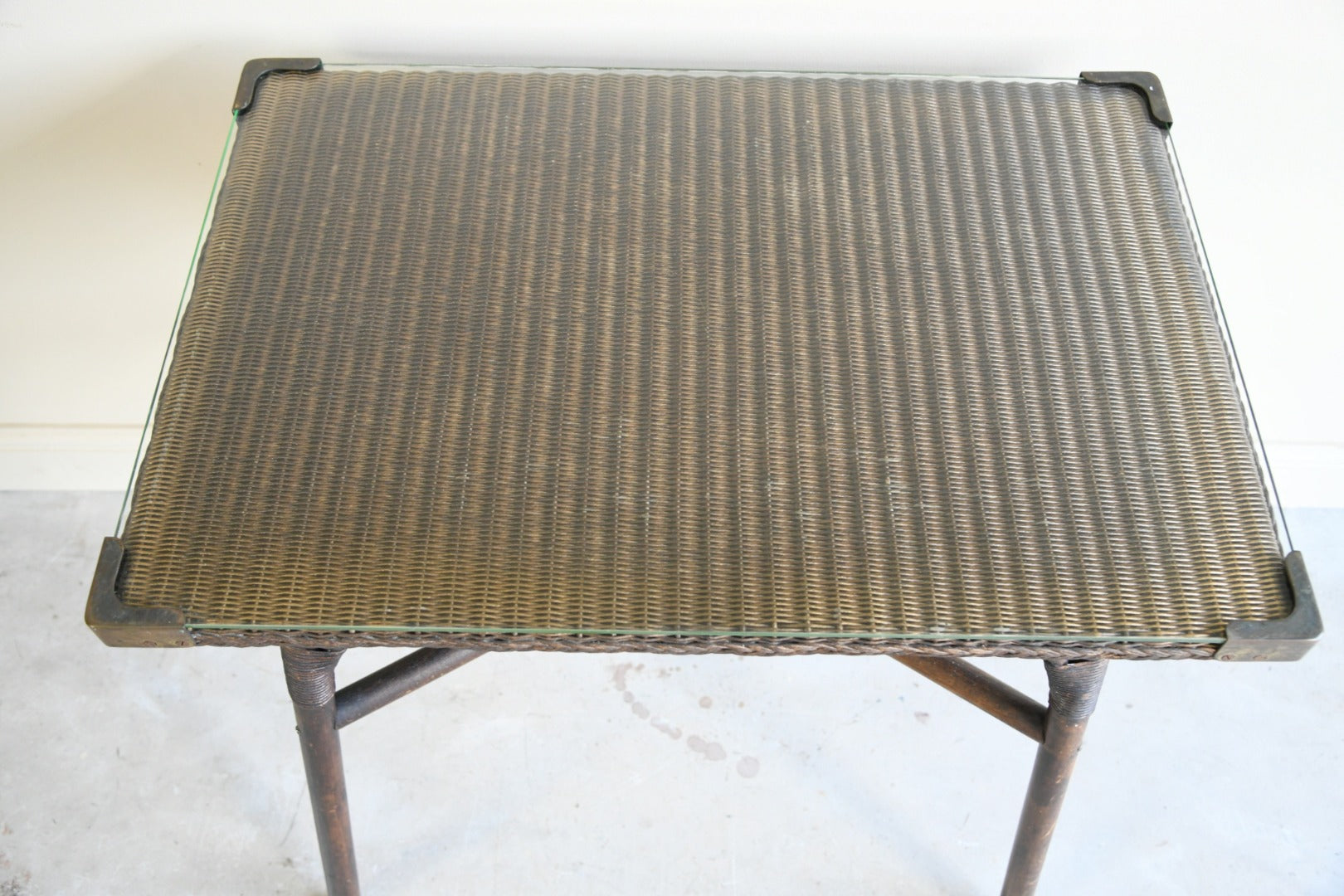 Vintage Lloyd Loom Table