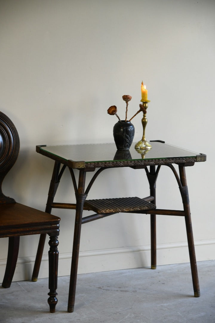 Vintage Lloyd Loom Table