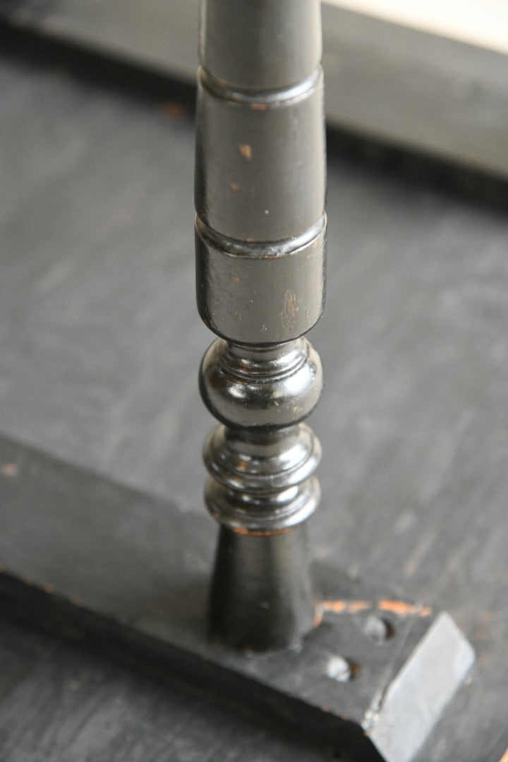 Victorian Ebonised Two Tier Occasional Table