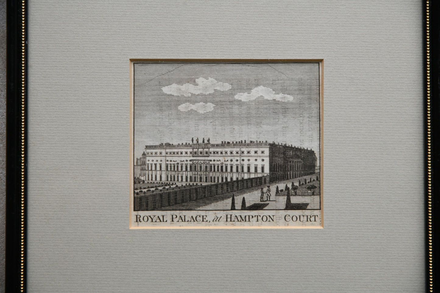 Hampton Court Palace Engraving