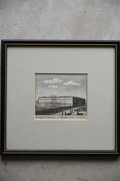 Hampton Court Palace Engraving