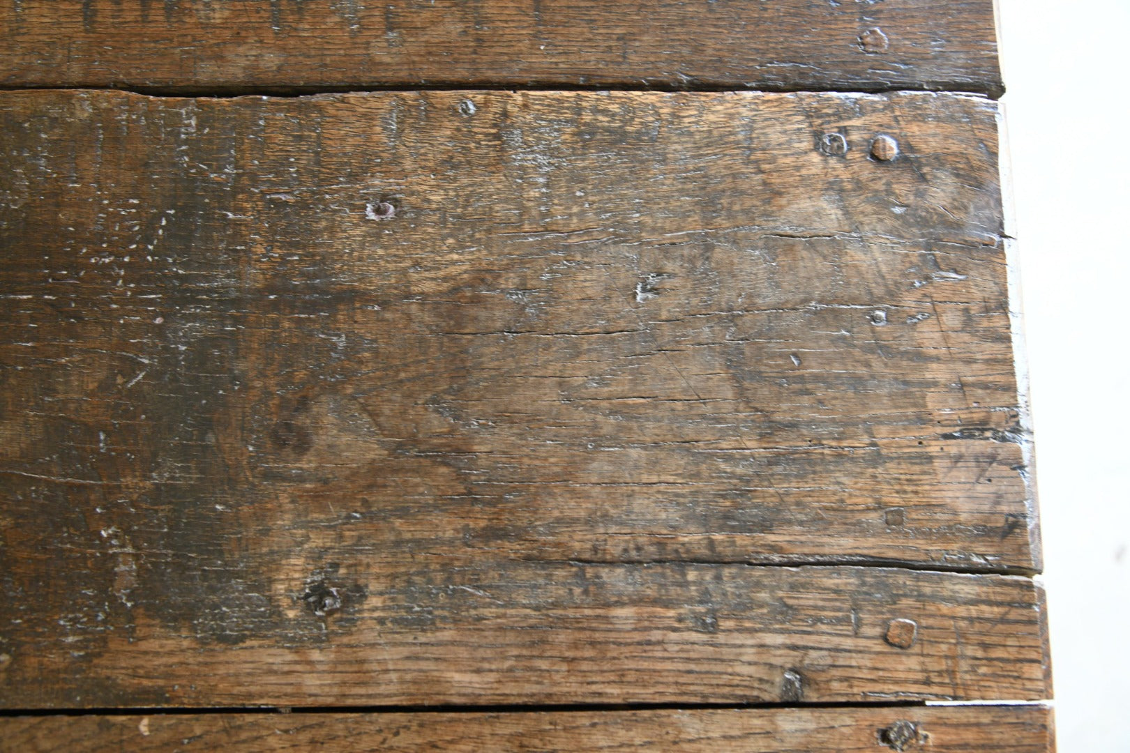 Rustic Country Oak Side Table