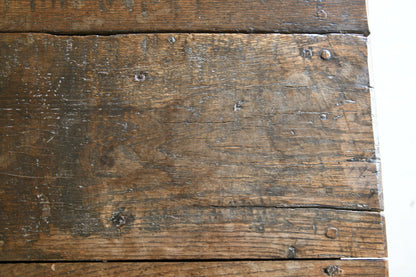 Rustic Country Oak Side Table