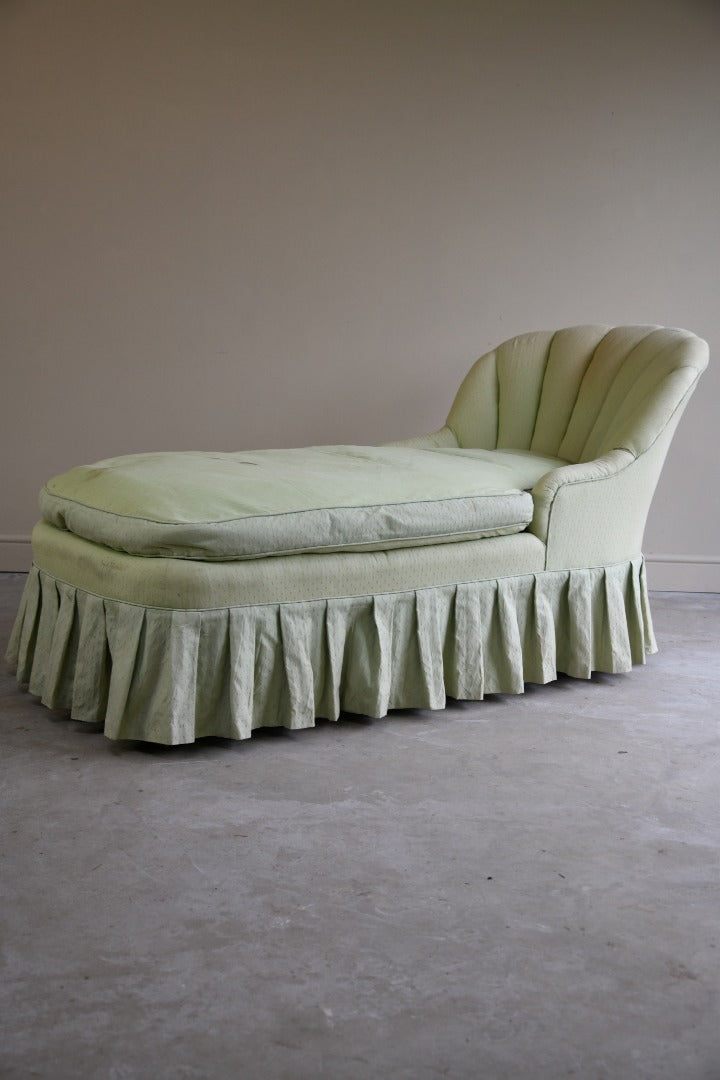 Vintage Style Upholstered Chaise Longue