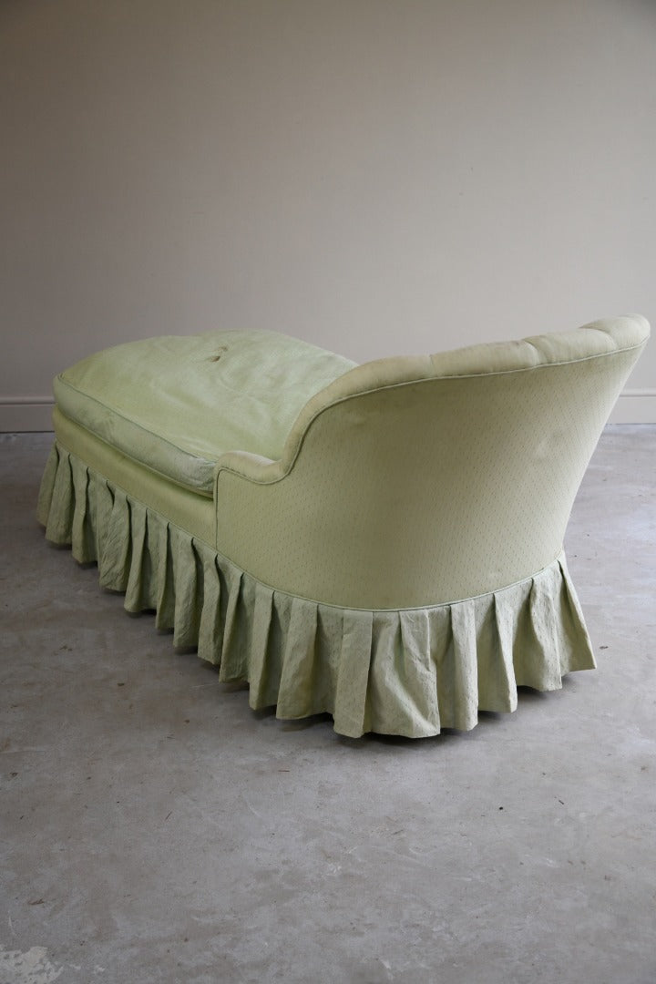 Vintage Style Upholstered Chaise Longue