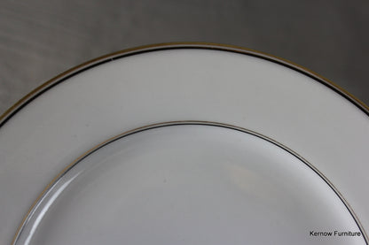 4 Traditional Style White Porcelain Side Plates - Kernow Furniture