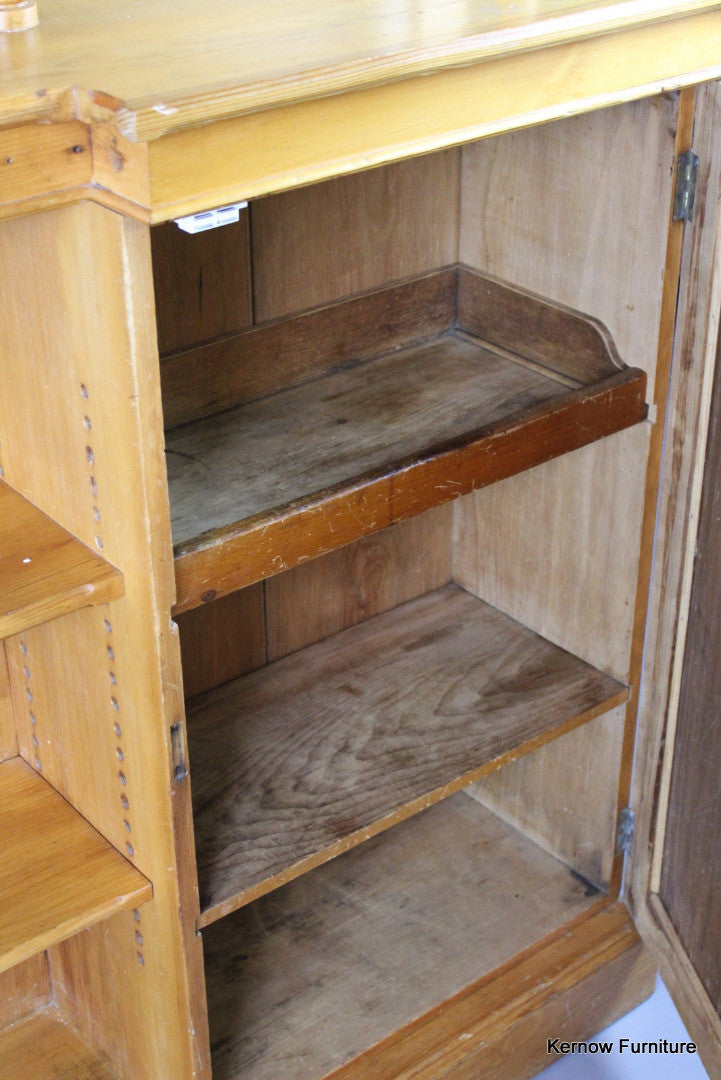 Rustic Pine Breakfront Sideboard - Kernow Furniture