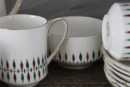 1950's Royal Grafton China Coffee Set - Kernow Furniture