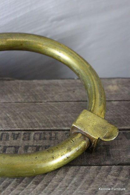 Huge Brass Ring Knocker - Kernow Furniture