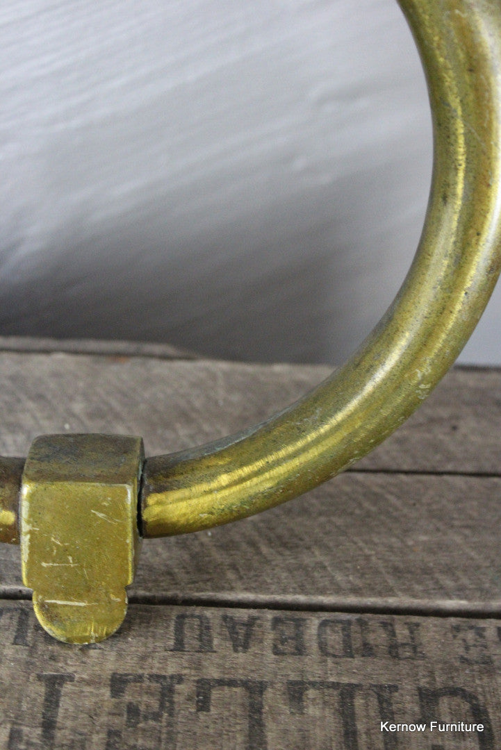 Huge Brass Ring Knocker - Kernow Furniture