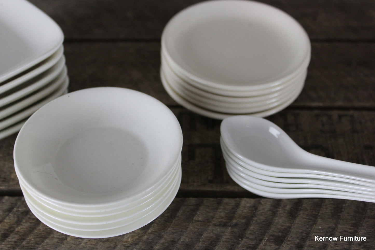 Collection Small White Dishes - Kernow Furniture