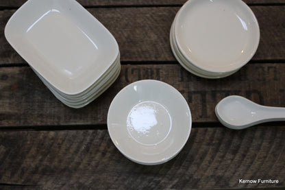 Collection Small White Dishes - Kernow Furniture