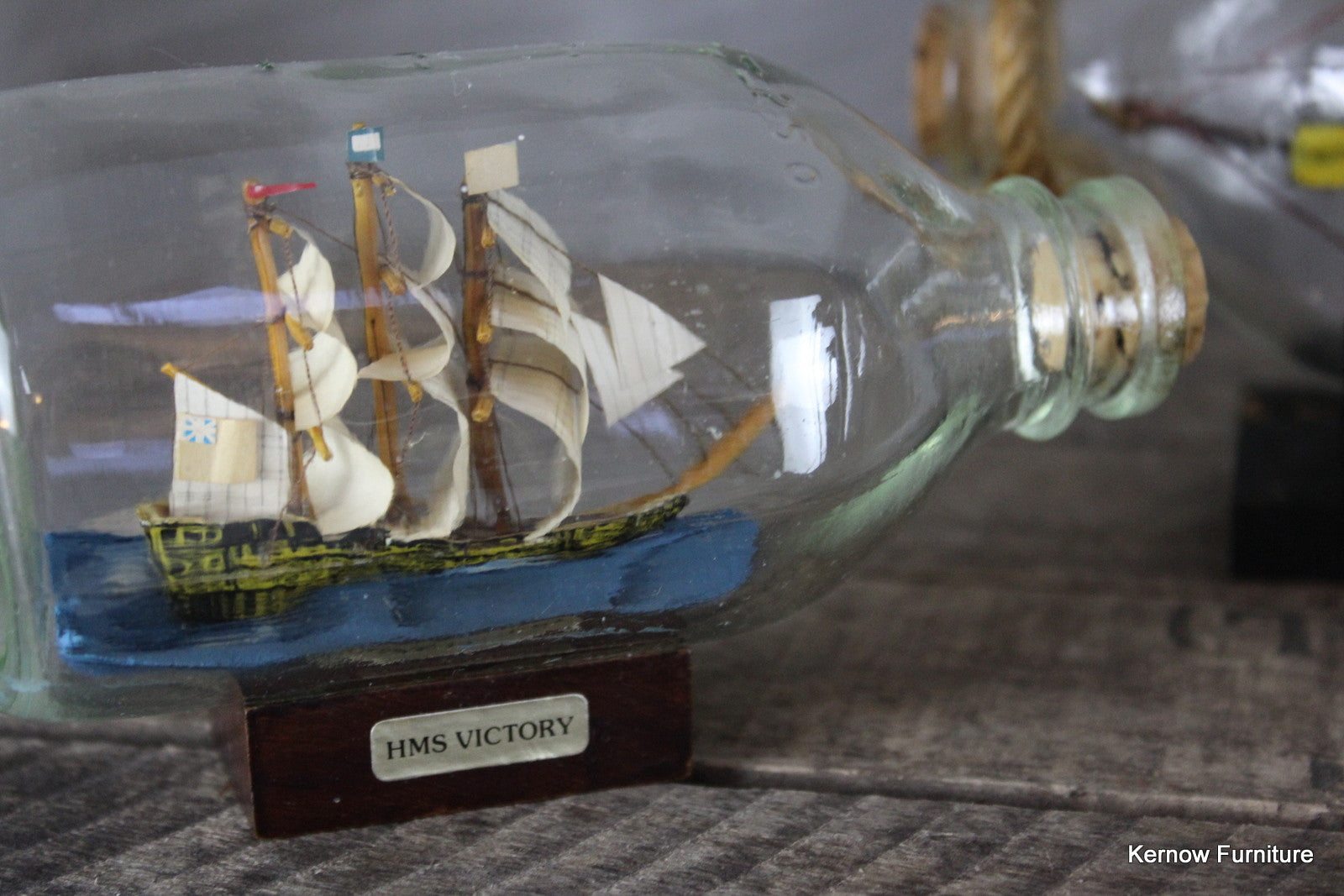 3 Ships In Bottles - Kernow Furniture