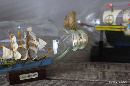 3 Ships In Bottles - Kernow Furniture