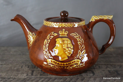 Dartmouth Pottery Coronation Tea Pot - Kernow Furniture