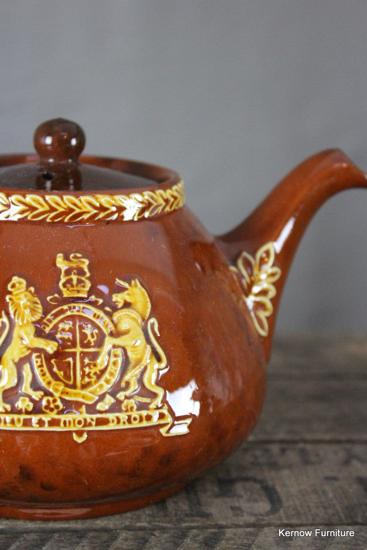 Dartmouth Pottery Coronation Tea Pot - Kernow Furniture