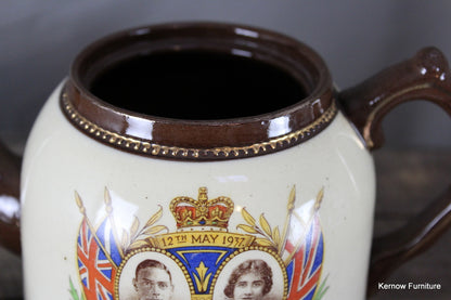 King George V Coronation Tea Pot - Kernow Furniture