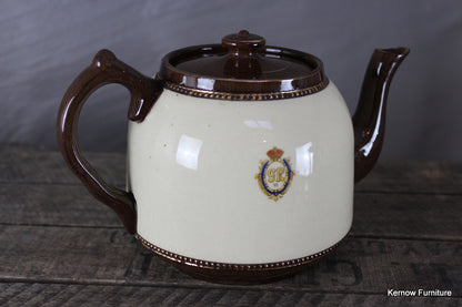 King George V Coronation Tea Pot - Kernow Furniture