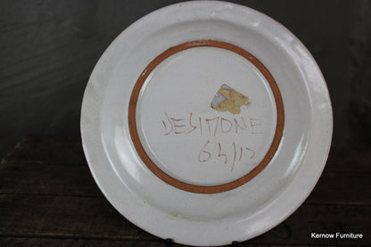 Desimone Italy Pottery Art Plate - Kernow Furniture