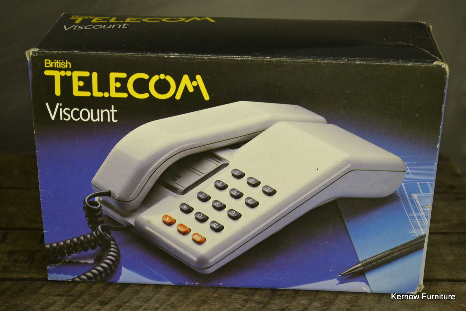 Retro BT Viscount Phone Boxed - Kernow Furniture