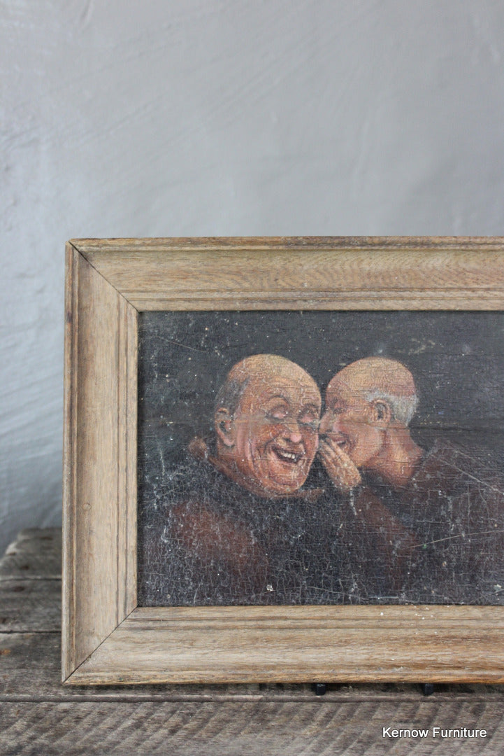 Oil On Board - The Joke - Kernow Furniture