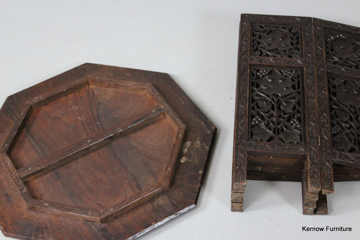 Carved Eastern Side Table - Kernow Furniture