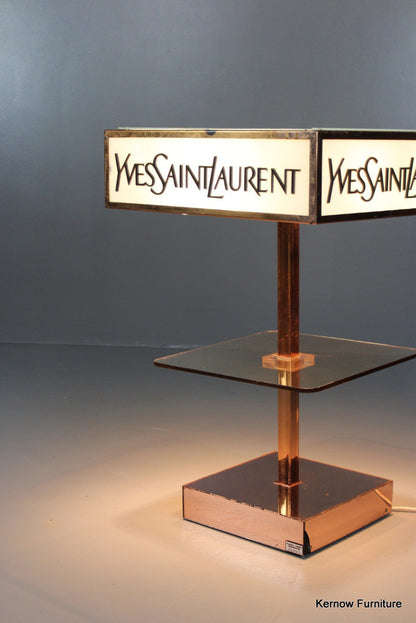 Yves Saint Laurent Shop Display Lamp - Kernow Furniture