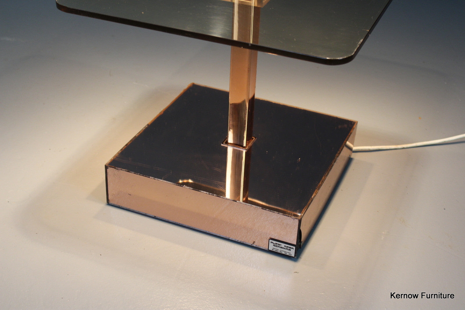 Yves Saint Laurent Shop Display Lamp - Kernow Furniture