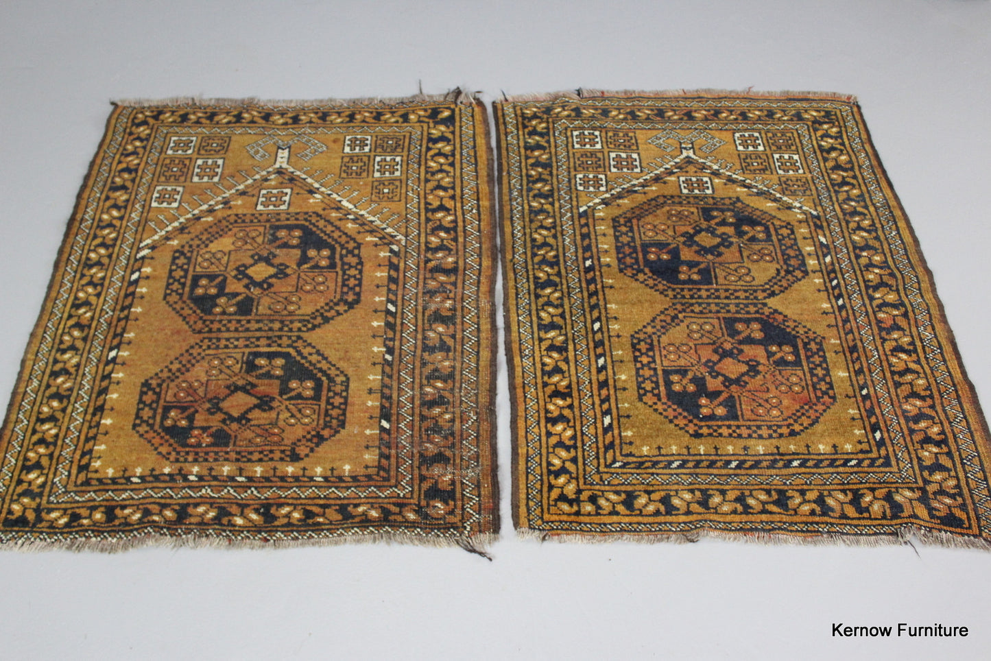 Pair Afghan Prayer Rugs - Kernow Furniture