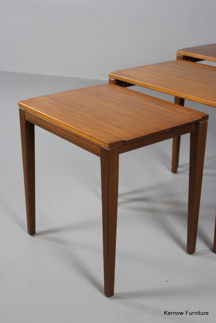 Retro Teak Nest Tables - Kernow Furniture