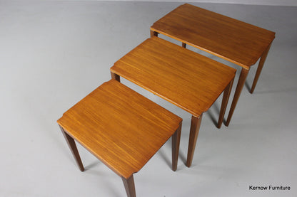 Retro Teak Nest Tables - Kernow Furniture