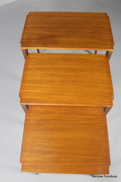 Retro Teak Nest Tables - Kernow Furniture