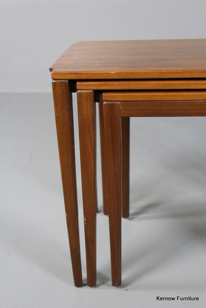 Retro Teak Nest Tables - Kernow Furniture