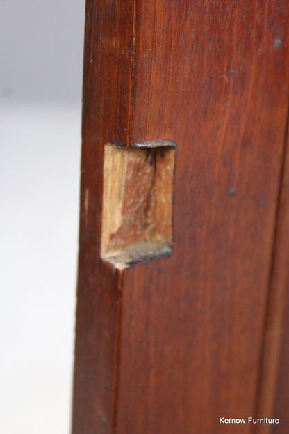 Edwardian Inlaid Mahogany Cupboard - Kernow Furniture