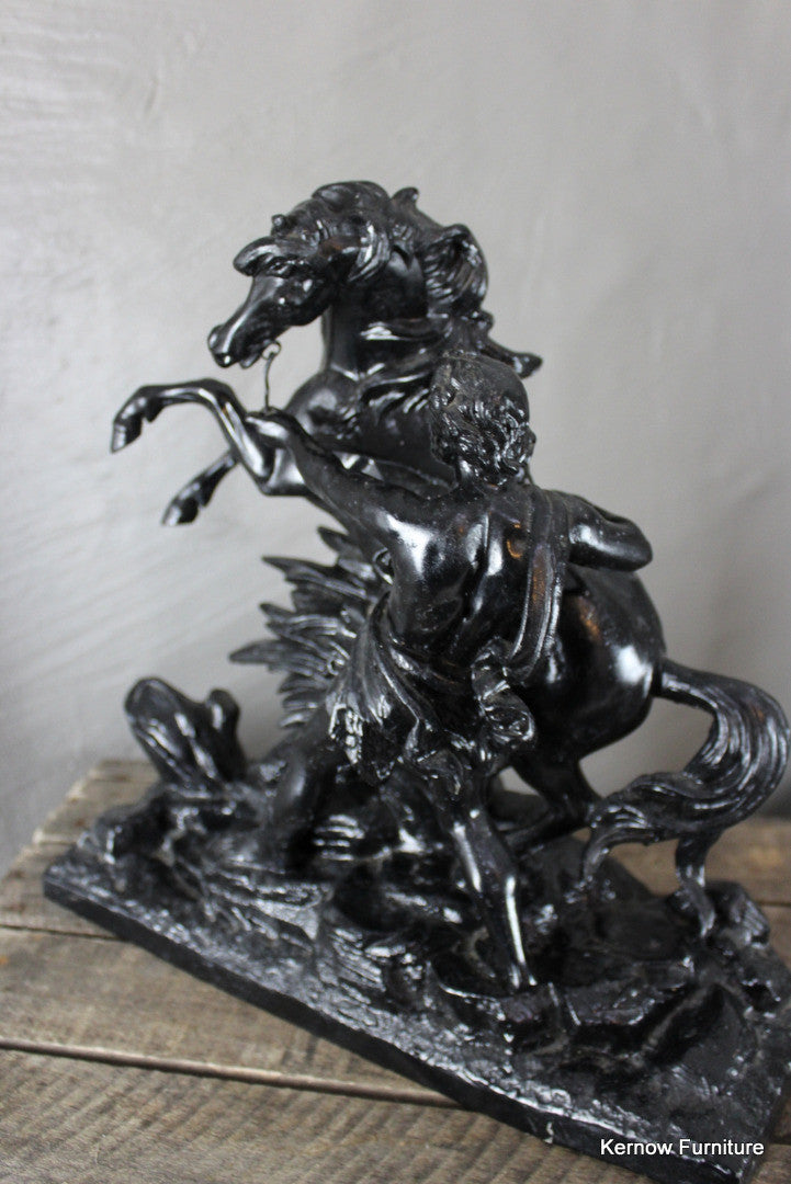 Cast Aluminium Rearing Stallion - Kernow Furniture