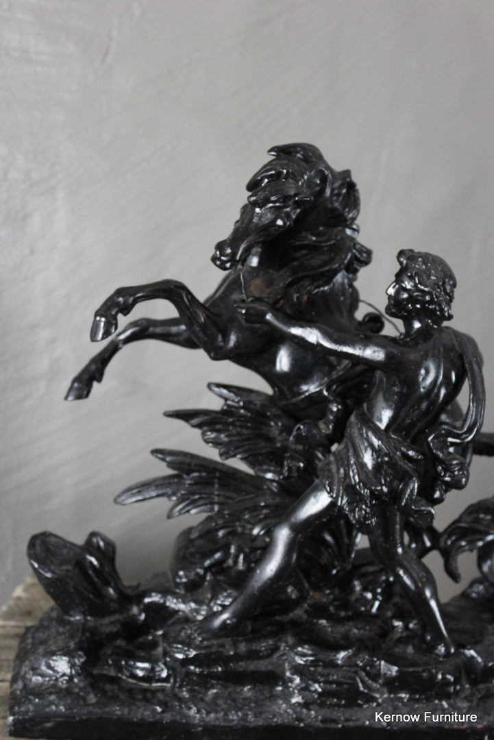 Cast Aluminium Rearing Stallion - Kernow Furniture