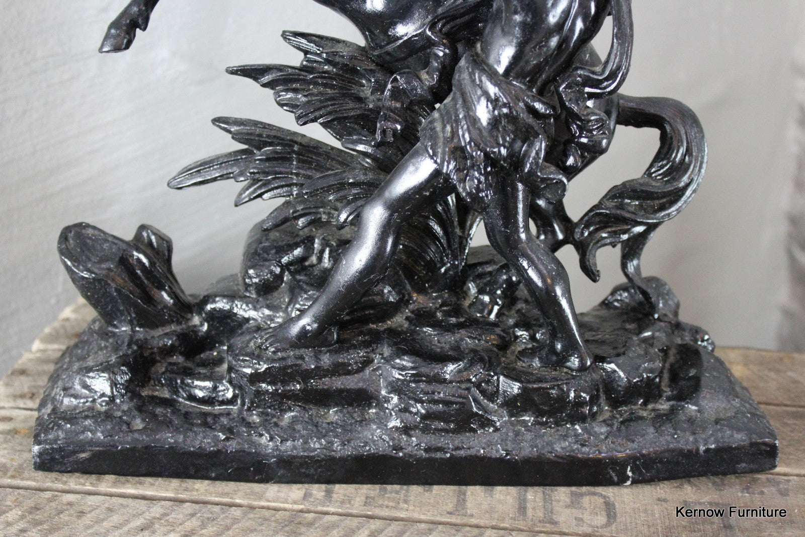 Cast Aluminium Rearing Stallion - Kernow Furniture