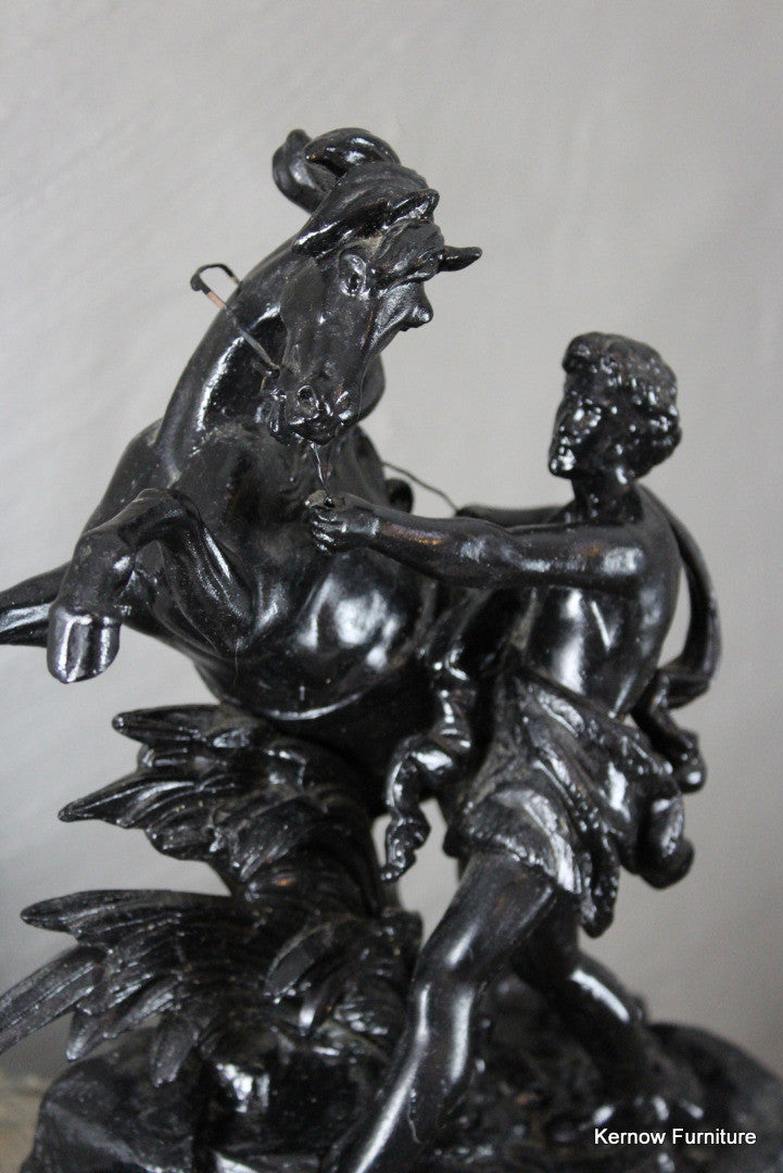 Cast Aluminium Rearing Stallion - Kernow Furniture