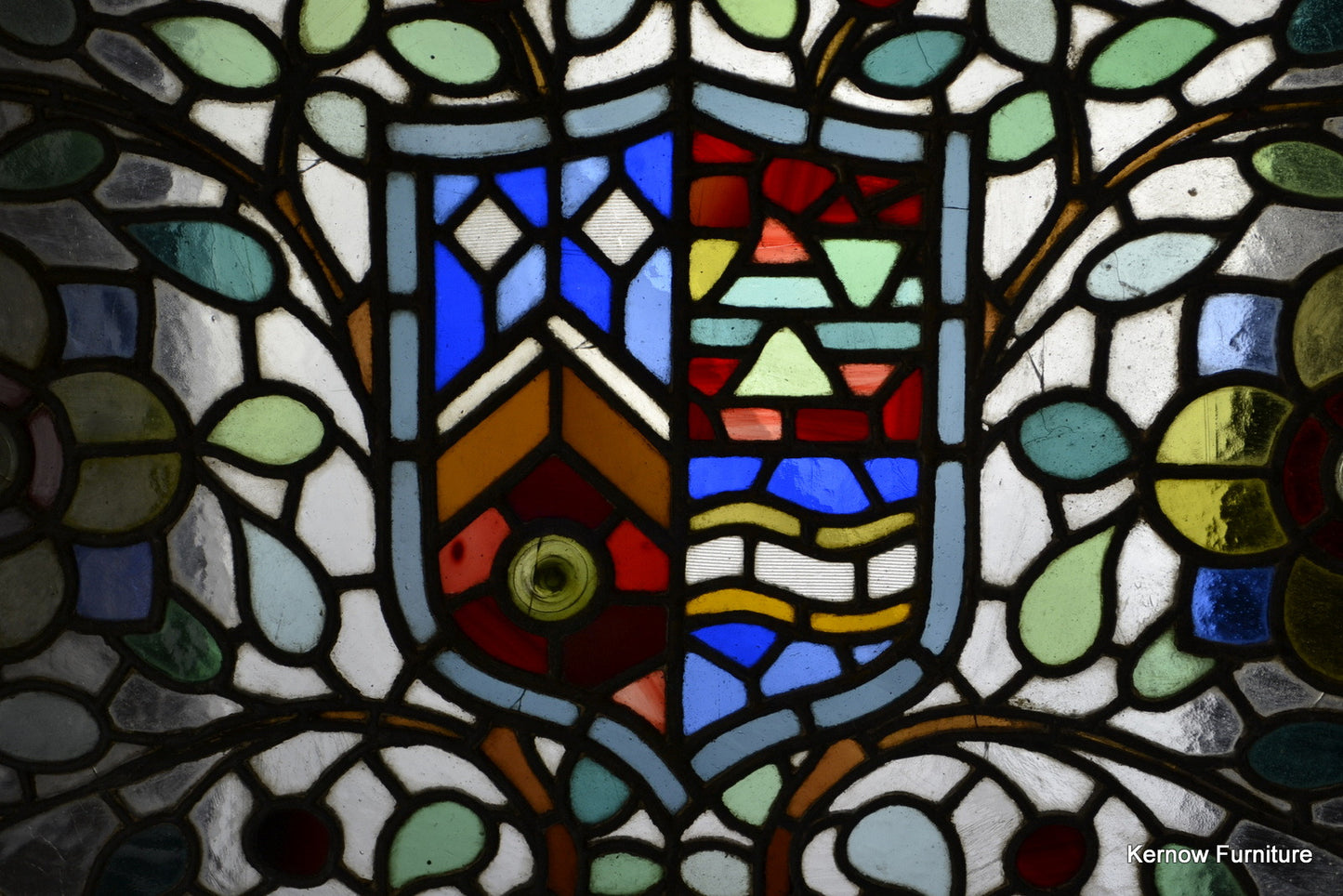 Leaded Glass Panel - Kernow Furniture