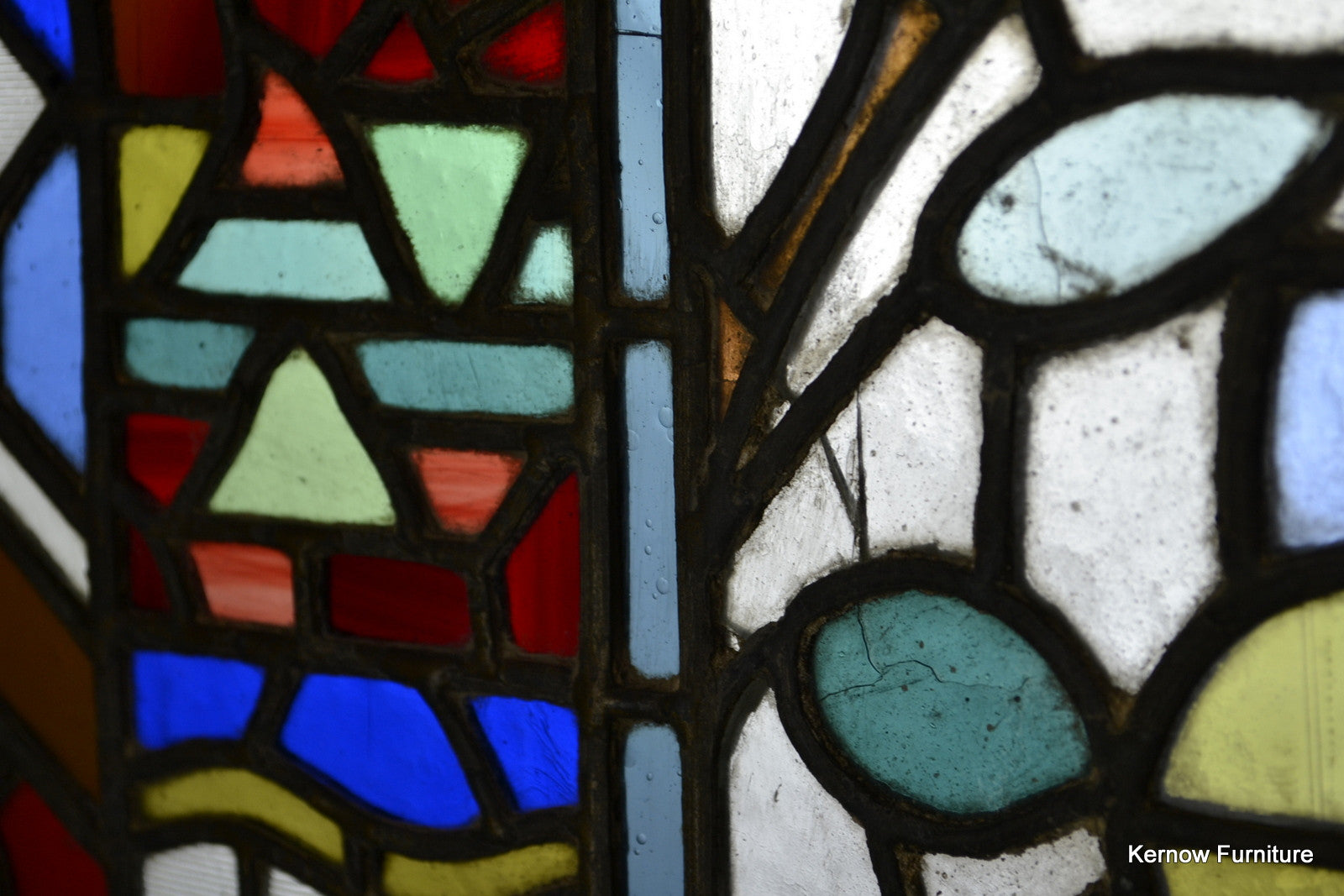 Leaded Glass Panel - Kernow Furniture