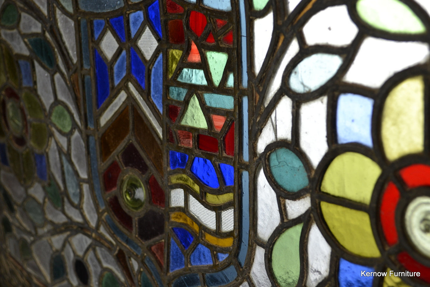 Leaded Glass Panel - Kernow Furniture