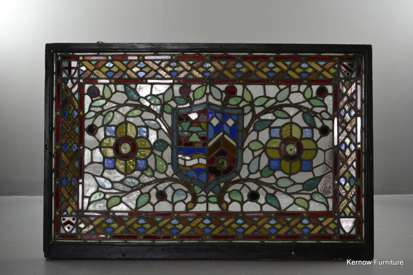 Leaded Glass Panel - Kernow Furniture