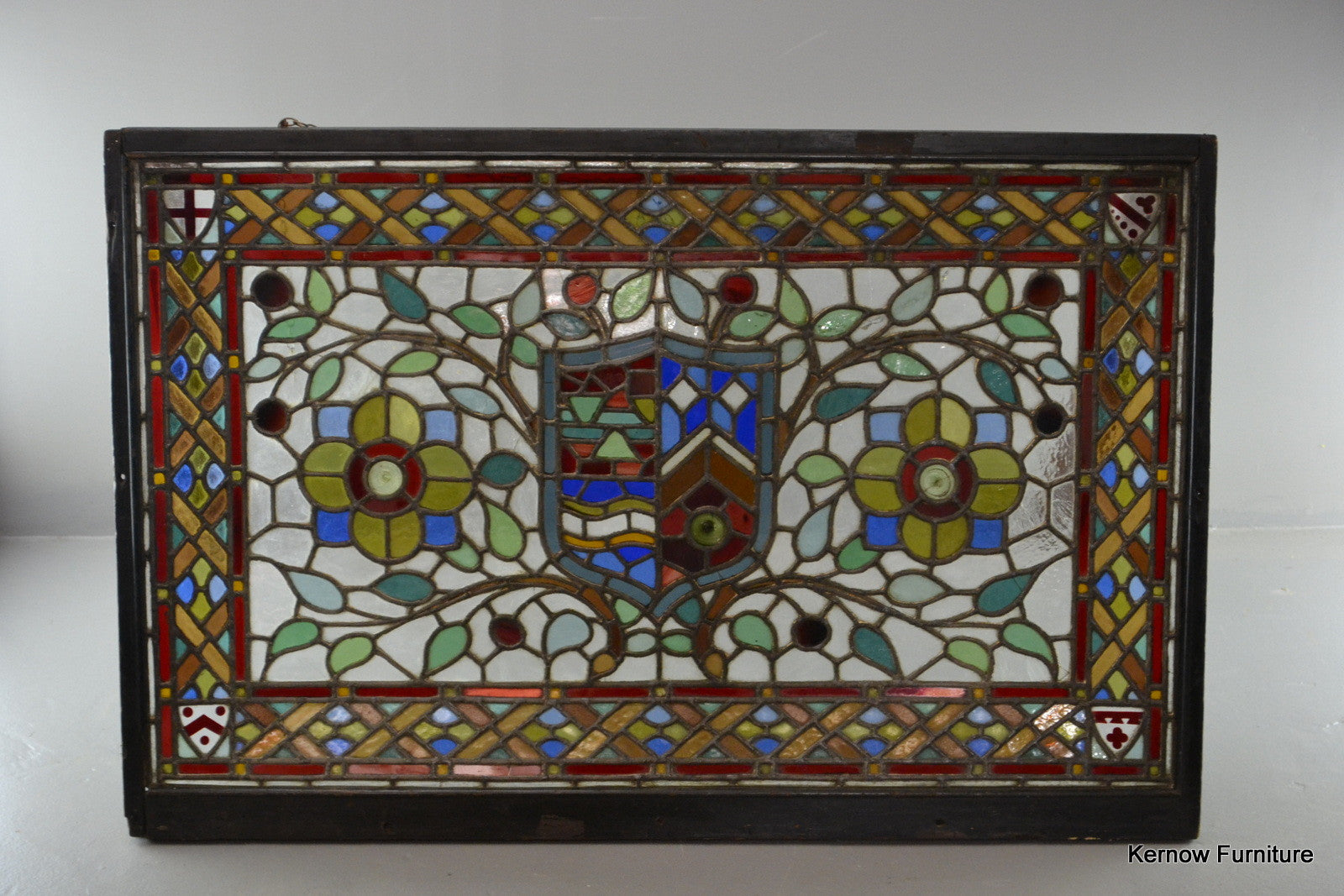 Leaded Glass Panel - Kernow Furniture