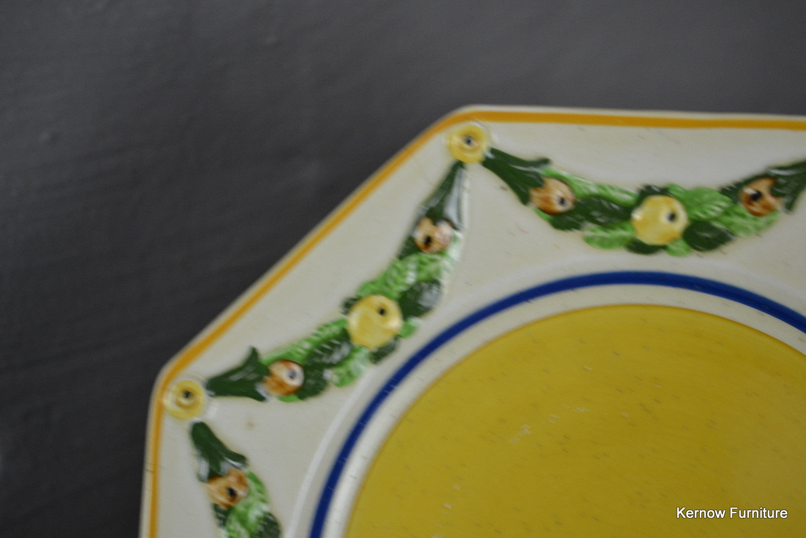 Set 3 Ridgways Bedford Ware Handpainted Plates - Kernow Furniture